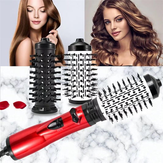 Brosse à cheveux 3 en 1 - Votre brushing parfait, sans effort, en moins de 5 minutes.